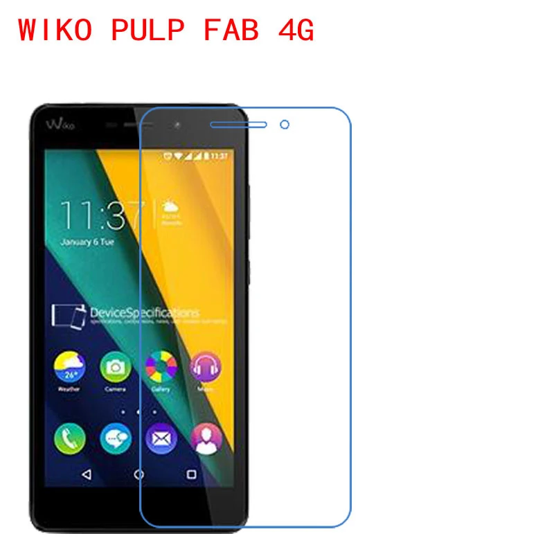 

For Wiko PULP FAB 4G (3-Pack) 9H flexible glass screen protector