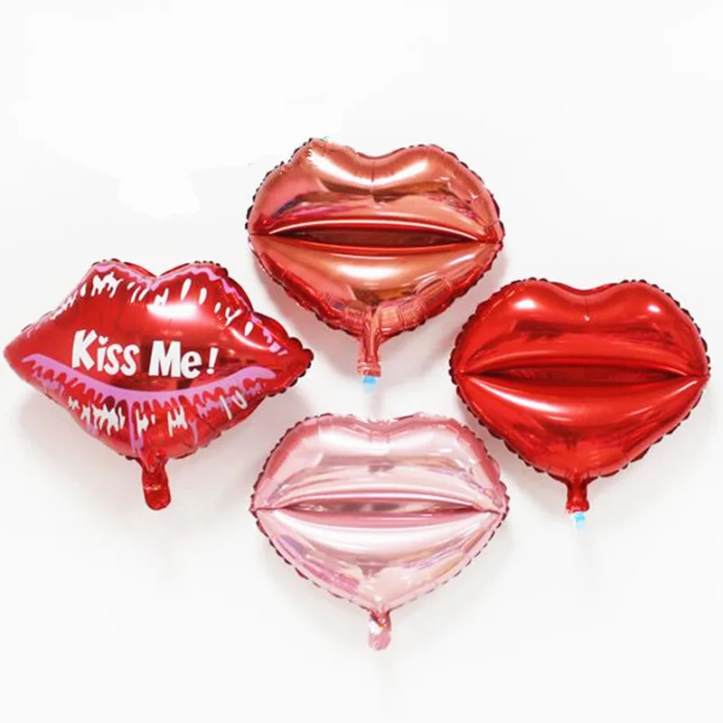 

Confession Ballons Sexy Clips Heart Foil Balloons Valentine's Day Birthday Wedding Party Event supplier Decoration Globos baloes