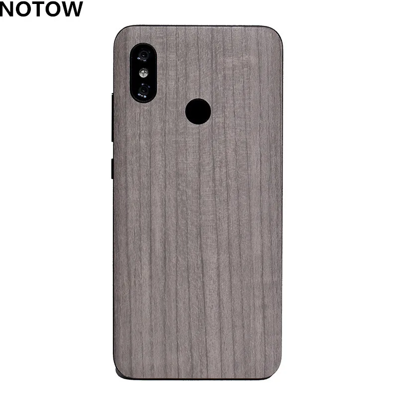 phone cases for xiaomi NOTOW Luxury  Wood Skin Phone Sticker protective film Back Body Decal Wrap Protective for XiaoMi CC9/CC9E/9/8/8se/8lite xiaomi leather case hard