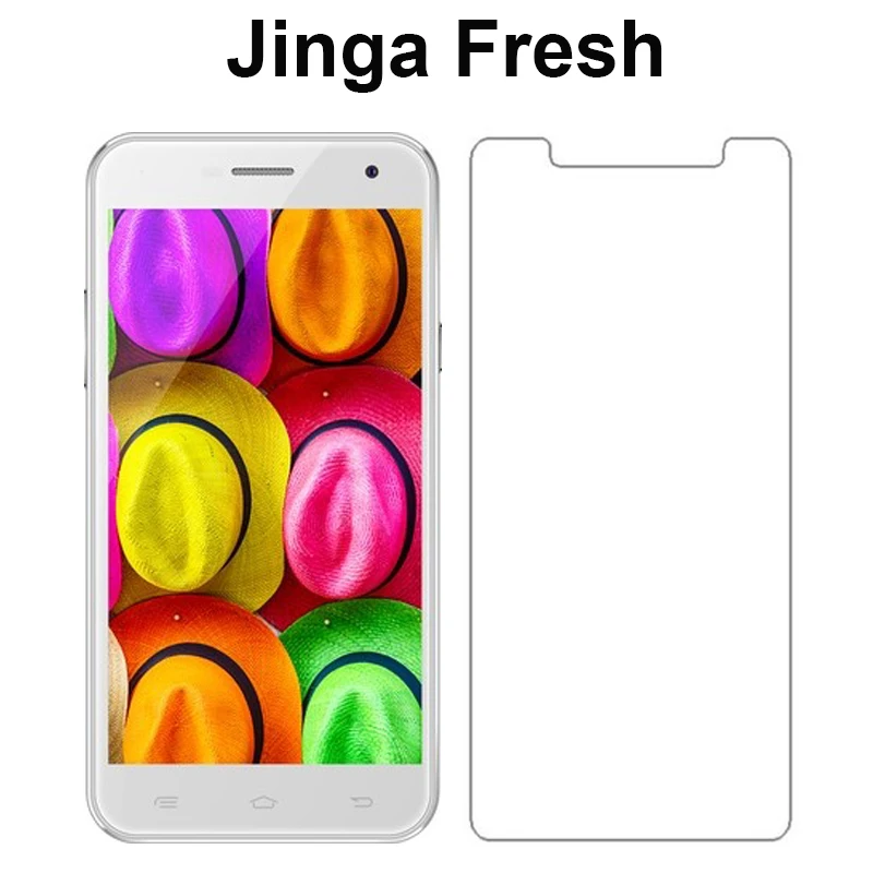 

2PCS Tempered Glass for Jinga Fresh 9H Scratch-proof Protective Screen Protector for Jinga Fresh / Jinga Fresh 4G 5.0"Phone Film