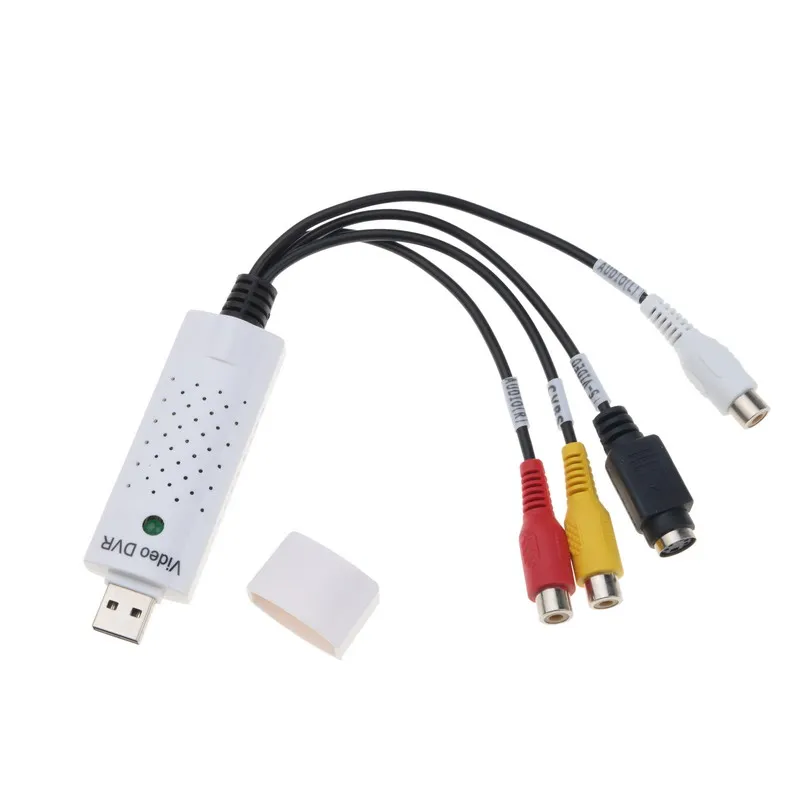 Kebidumei USB 2 0 к кабелю RCA адаптер конвертер Аудио Видео Карта видеозахвата Кабели для