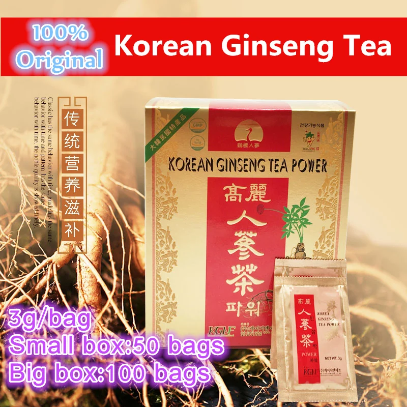 

Best Refreshing!100% Original Korean Ginseng Tea Drink,Koryo Ginseng,South Korea Import,Boosting Energy,make you up