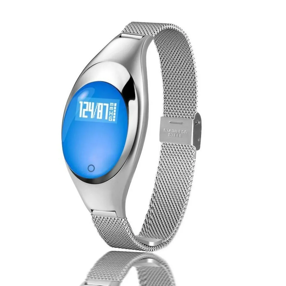 

Fitness Tracker Smart Watch Z18 Sleep Monitor Smart Bracelet with Intelligents Heart Rate Blood Pressure Monitor Women Gift