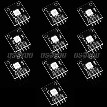 

RGB 3 Color Full Color LED SMD Module For Arduino AVR PIC 10pcs/lot Wholesale Free Shipping & Drop Shipping