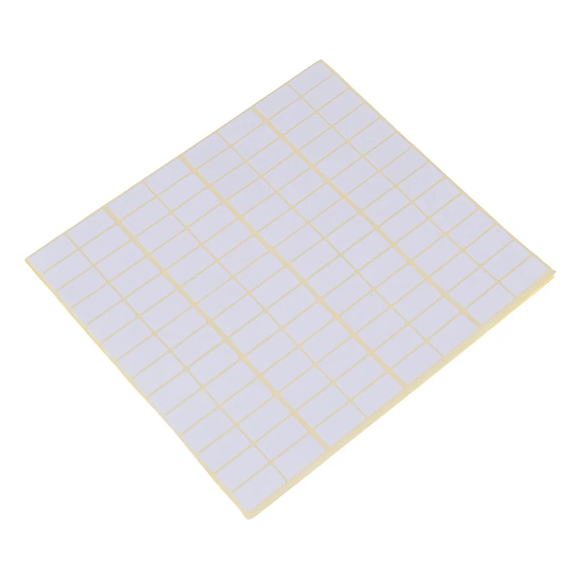 1680pcs A Lot 10*20mm Blank White Sticker Labels Small Paper Adhesive Label Stickers Writable Note Sticker Tag Crafts