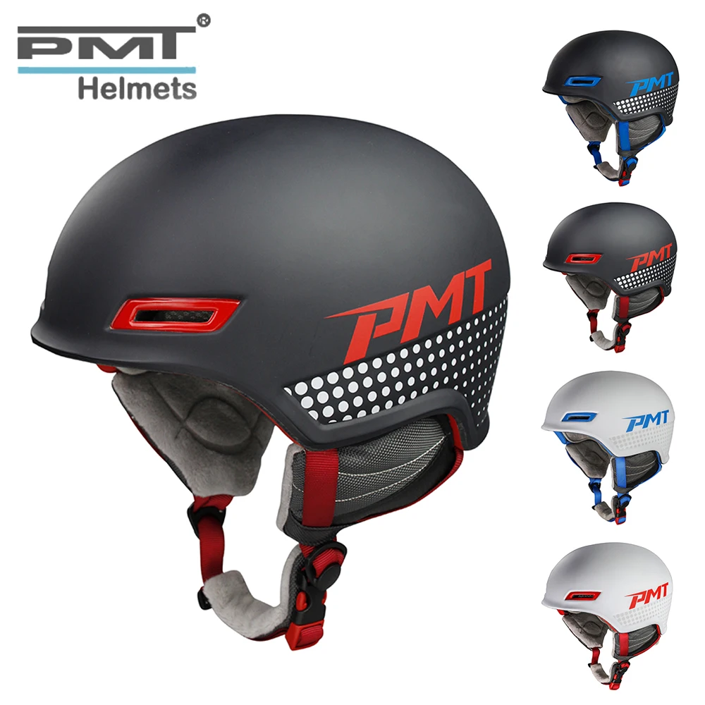 

PMT Ultralight Integrally-molded Comfortable Skiing Helmets Safety Protect Adult Thermal Snowboard Skateboard Sport Soft Helmets