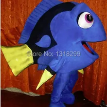 Талисман Голубая рыбка Дори маскарадный костюм на заказ маскарадный костюм для карнавала наборы костюмов