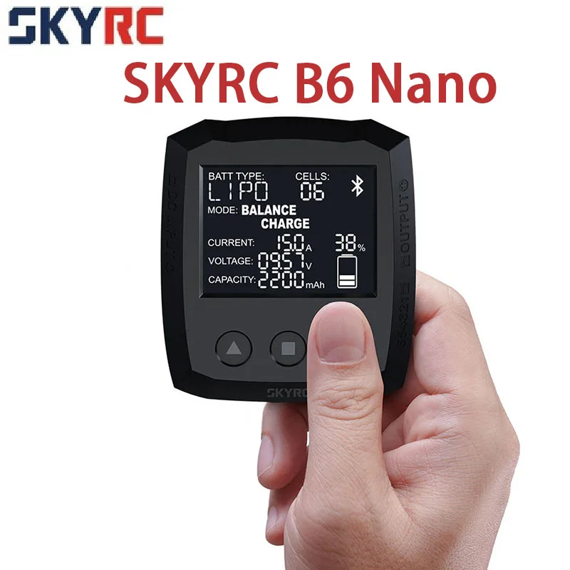 

SKYRC B6 Nano LiPo Mini Battery Charger Discharger 15A/320W DC 9-32V Mini Charger For NiCd/ LiPo/ NiMH/ LiHV/ Lilon/ PB Battery