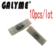 10 шт./партия Горячая Распродажа кнопка переключения громкости подходит для GBASP GameboyAdvance SP GBO DMG открыть закрыть мощность Swicth кнопки корпус