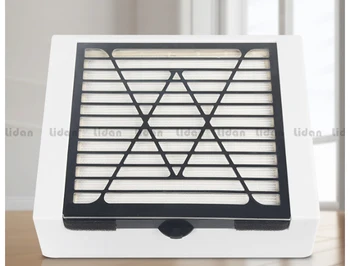 

Japanese Nail Cleaning Machine Single fan Dust machine Personal Care Tools pulling filter mesh Bottom cooling