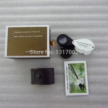 Shipping1pc/лот 35X диаметр 21 мм для цветного фильтра на объектив ремонта часов и ювелирных изделий, Характеристическая вязкость полимера фильтр жадеита, драгоценный камень и нефрит Лупа ахроматическая линза
