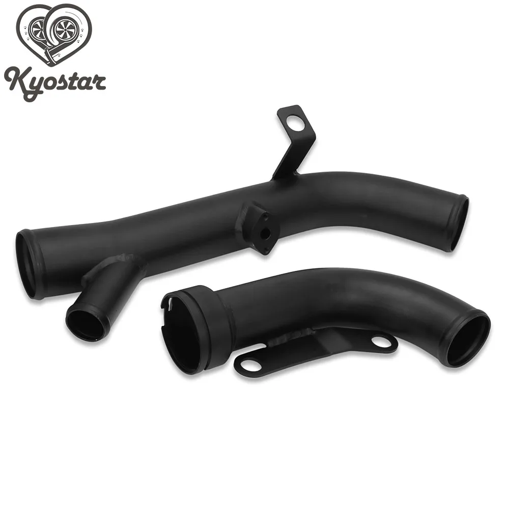 

For VW Audi TT-S Golf R Turbo Discharge Pipe Black 1 set