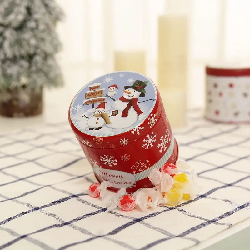 Коробка с рождественскими конфетами прочная рождественская ель подарок коробка с колокольчиками подарочные коробка контейнер для сумок поставки детские подарки
