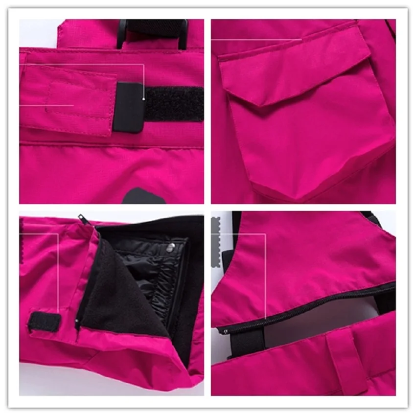 Mountainskin niños invierno fleece hombro Correas Softshell Pantalones niños al aire libre camping trekking senderismo esquí thousers vc015