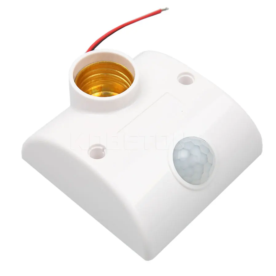 LightInBox Infrared IR Sensor Automatic Wall Light Holder Socket PIR