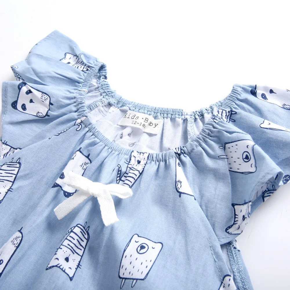 Детские комбинезоны Одежда для новорожденных ropa bebe летние с принтом маленьких