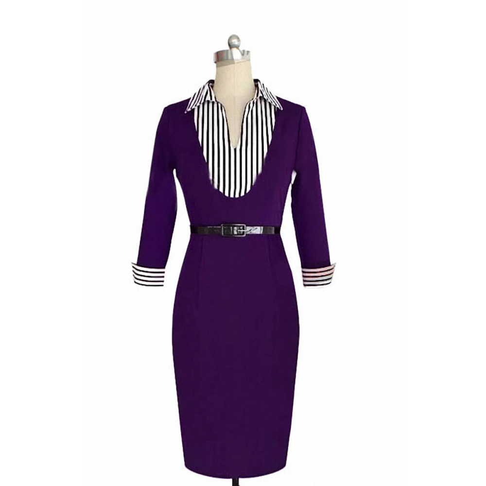 Purple Business Dresses