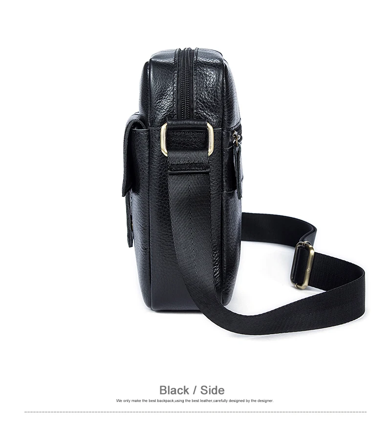 6 leather small bag men
