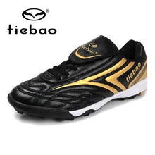 TIEBAO Professional Botas De Futbol Size 32-38 Soccer Cleats Girls Football Game Shoes TF Soles Sneakers For Kids Teenagers