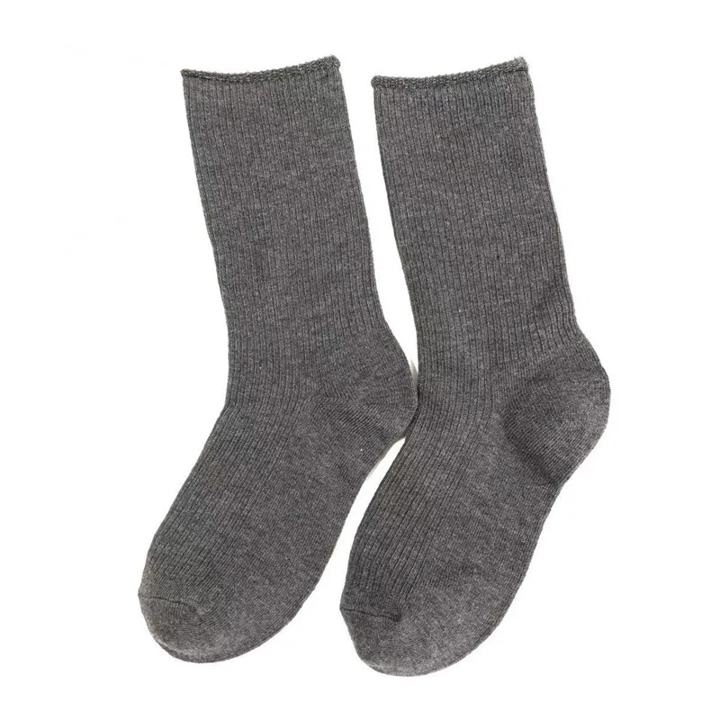 1 пара, новые высококачественные женские повседневные хлопковые удобные короткие носки в полоску ярких цветов в стиле Харадзюку забавные складывающиеся носки - Цвет: E