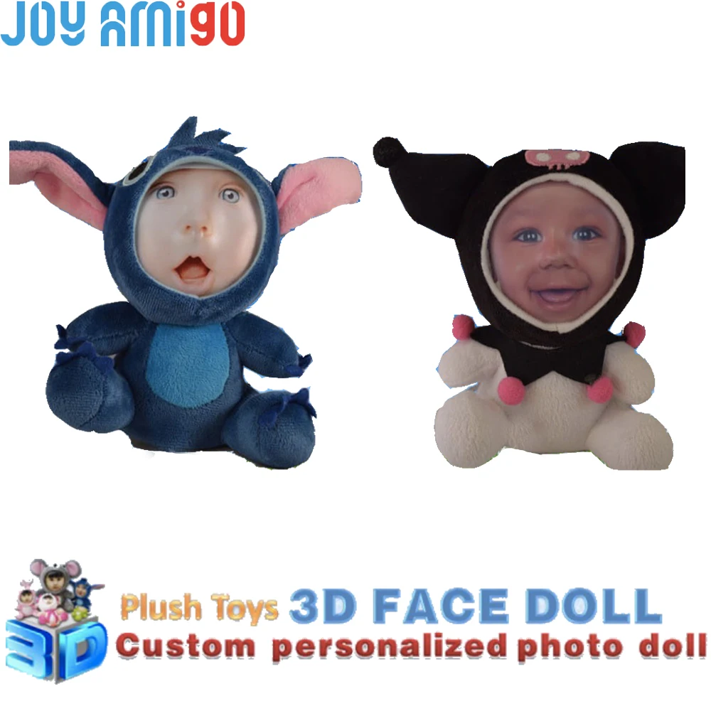 Кукла с реалистичным 3D лицом чучела в виде животных уникальный и персональный