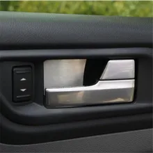 Cotochsun – poignée de porte de voiture en acier inoxydable, étui de garniture de bol pour Ford Focus 2 mk2 2005 – 2015 sedan hatchback, accessoires
