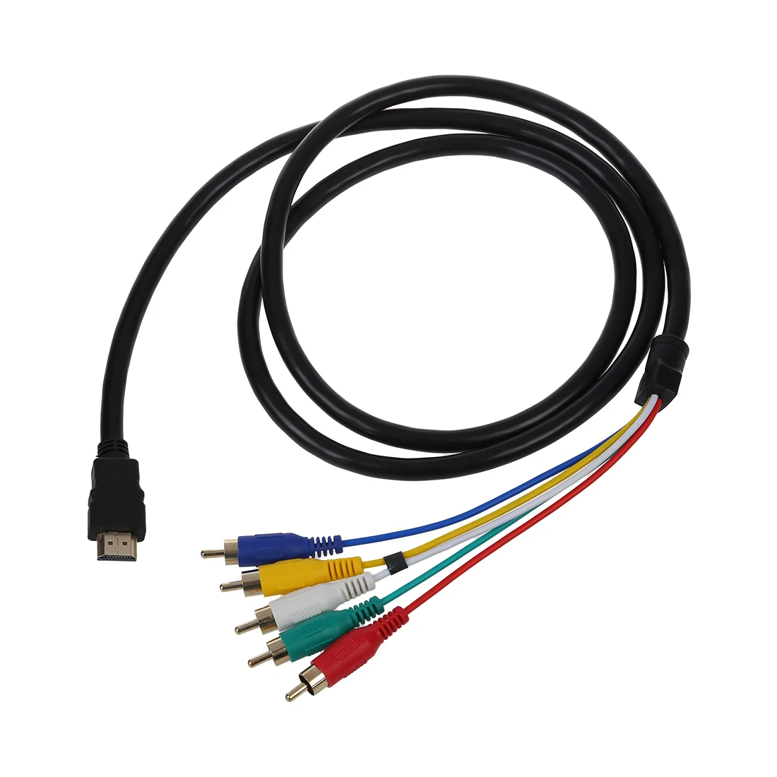 1 5 м футов HDMI в RCA мужской аудио кабель для видео конвертации HDTV 1080P|component cable|hdmi to