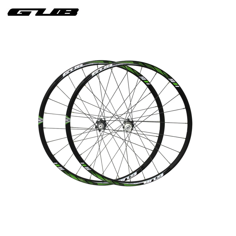 

2pcs/lot GUB M1950 wheel group mountain bikes 26/27.5 inch 24 holes front and after Palin disc brake alloy