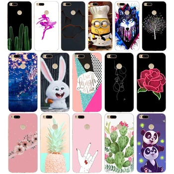 

11 silicone Cover For Xiaomi MI A1 Case Full Protection Soft tpu Back Cover Phone Cases For Xiomi MI A1 bumper Coque