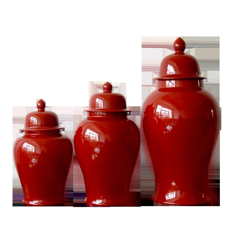 Jingdezhen керамическая банка для дужек ручной работы желтая глазурованная кастрюля