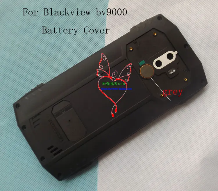 Чехол-накладка Blackview BV9000 pro с отпечатком пальца динамиком и питанием объемный
