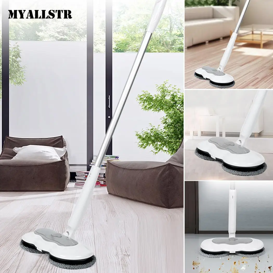 

Household Automatic Rotary Cleaning Wiping Wireless 60db 15W 150ML Electric 60Minutes Home Mop 2600mAh 7.4V