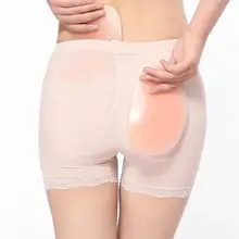Женское уменьшение обхвата бедер сексуальные силиконовые подтяжки ягодиц большая задница трусики с накладками на бедра