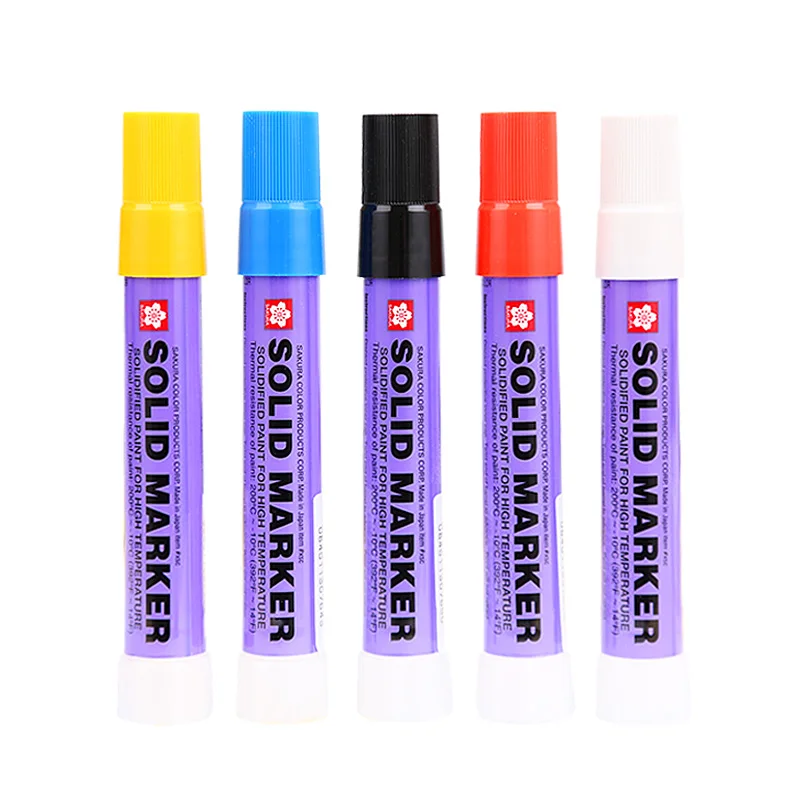 SAKURA XSC Solid Marker Pen Dry Can Write on Steel Plate Water Oil Surface Multi function Penin