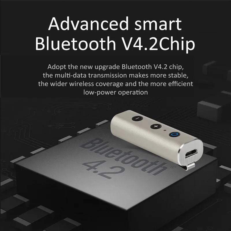 Универсальный Aux Bluetooth ресивер адаптер 3 5 мм автомобильный беспроводной громкой