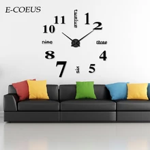 Modern Decoration Wall clock Fashion Mute Wall clocks Exquisite Gift European style modern Design Shipping Chic Watch Wall modern european landscape design