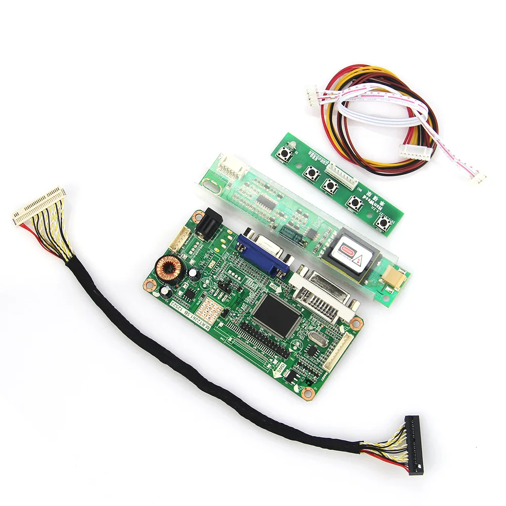 VGA + DVI M. RT2261 RT2281 LCD/LED плата драйвера контроллера для LP154W01-A3 LTN154X3-L01 1280x800 LVDS монитор