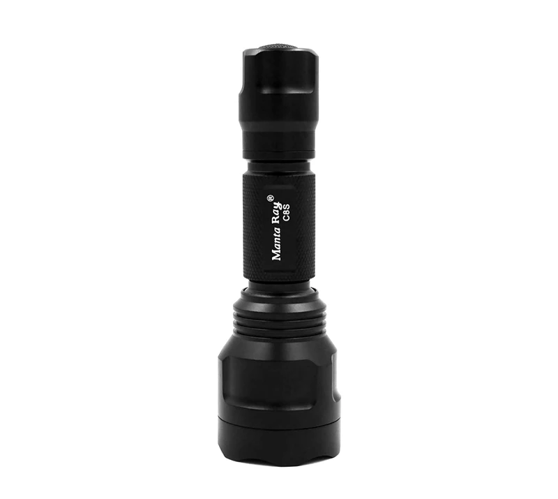 Zoom Manta Ray C8s черный УФ 365nm светодиодный светильник nichia 365UV 6 Вт обнаружение