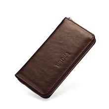 Клатч из искусственной кожи, мужской кошелек, кошелек для денег, сумка для телефона, модный кошелек, мужской кошелек на молнии, мужская сумка, держатель для карт, кошельки, FEGER