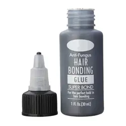 Черный Инструменты для завивки волос Бонд анти-гриб связывающий волосы клей супермонтаж для идеальной держать в связывающий волосы 1FL. OZ (30