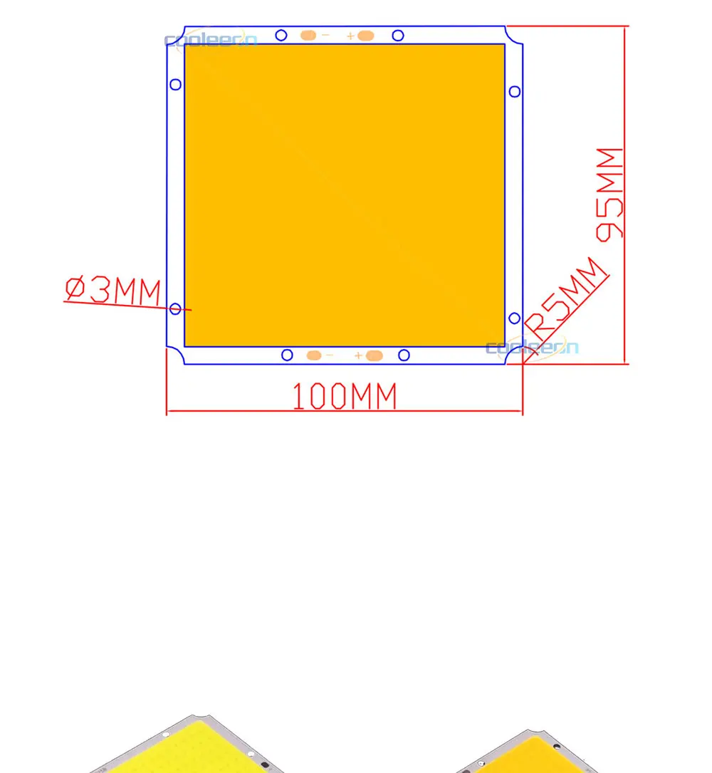 50W cob led light chip on board lamp bulb (1)