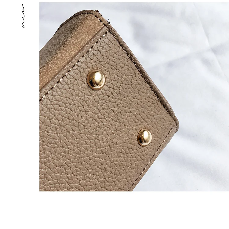 Women Messenger Bag Famous Brand Vintage Retro Women Crossbody Bag Small PU Leather Handbag Women Splicing Shoulder Bag