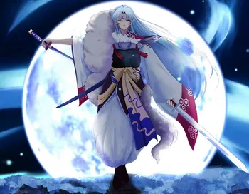 

InuYasha Anime Sesshomaru 45*35CM Pillow Case #38718