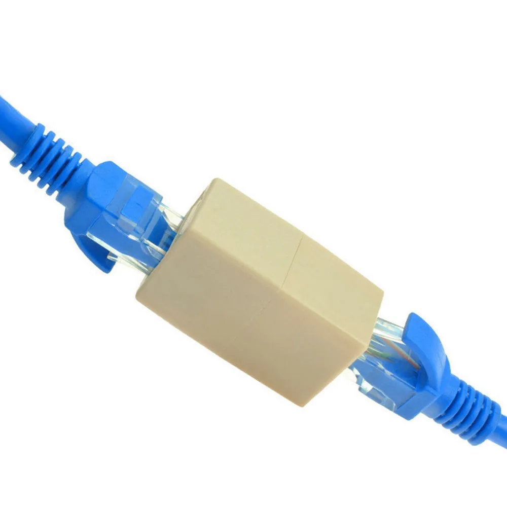 

NOYOKERE Connector Cable Joiner RJ45 Adapter Network Ethernet Lan Coupler Connector Extender Plug
