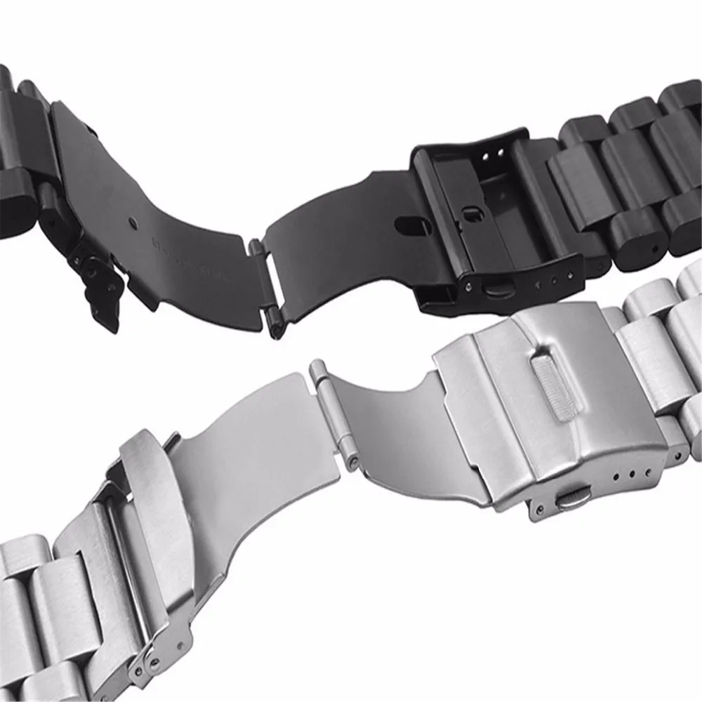 

Multiple Colour Stainless Steel Watch Band For Garmin Fenix 3 Smart Watch Strap electroplate High Quality Band For Fenix