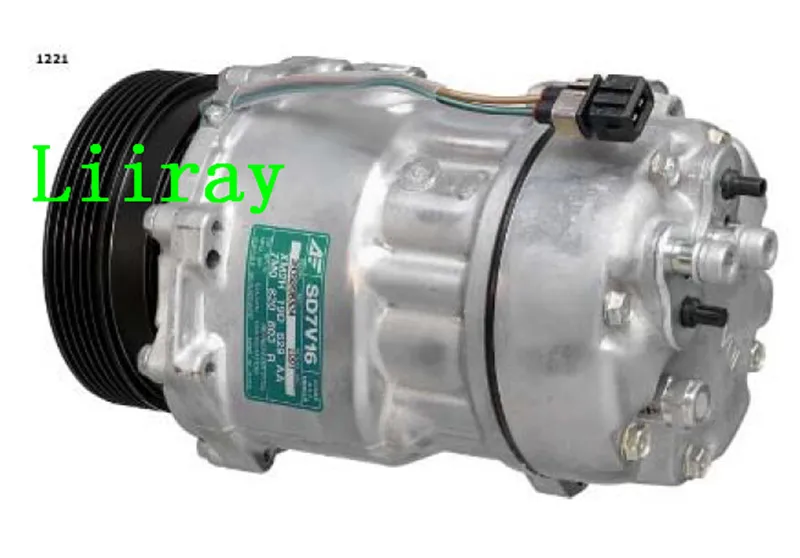 

Auto ac compressor for Audi TT/Volkswagen Golf/Jetta 1J0820803A 1J0820805 1206 1221 CO 1206DC SD7V16