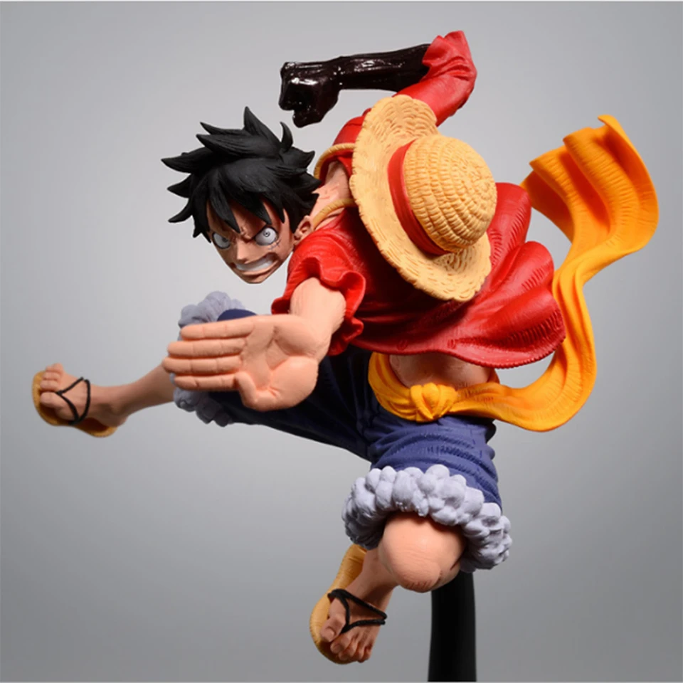トロンゾ モンキー D ルフィのワンピースアクションフィギュア Pvcモデル ルフィの戦いとアクションフィギュア 直送 Action Figures Aliexpress