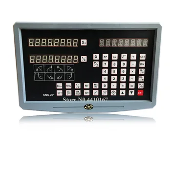 

Complete measurements tools dro digital readout SNS-2V for mill lathe machines with 2 pcs 800mm dimensions linear optical ruler
