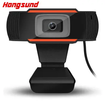 

Hongsund High Quality USB Webcams Black PC Web Cam Camera for Computer Laptop Desktop Tv Webcam Without Driver HS--A7