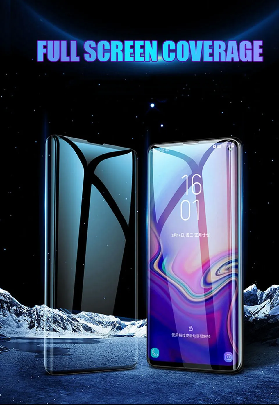 3D Glass for Samsung Galaxy S10 Plus Lite Screen Protector Curved Tempered Glass For Samsung S10e S6 S7 Edge S8 S9 Plus Note 9 8 (2)
